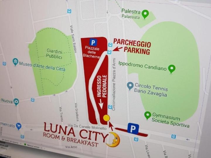 Luna City Ravenna Kültér fotó